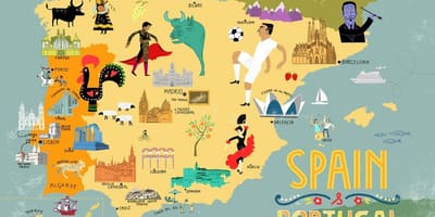 Испания туристическая карта города